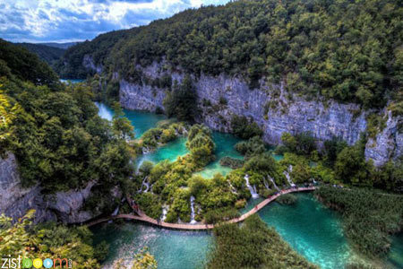 آبشار در کرواسی